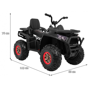 Pojazd Quad ATV Desert Czarny